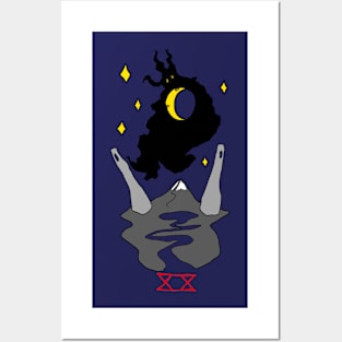 Tarot Moon XX Posters and Art